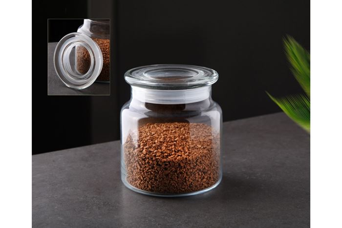 CAM KAPAKLI CAM KAVANOZ 0,50 LT resmi