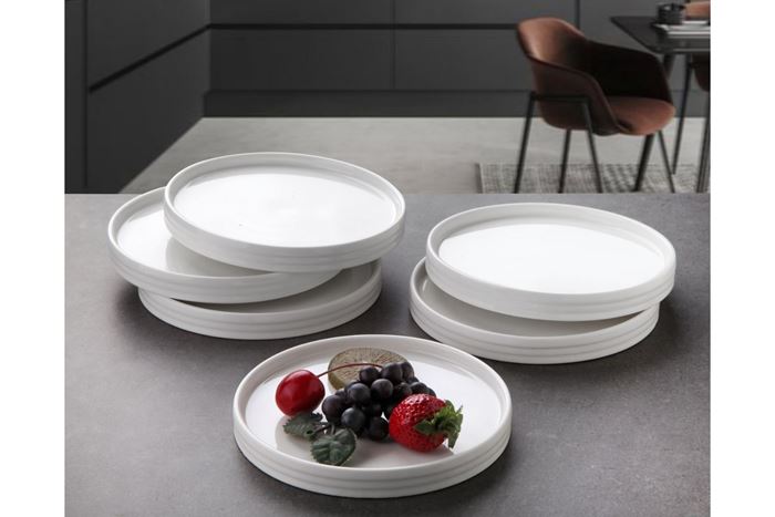 PORSELEN YUVARLAK TABAK 14,5X1,6 CM resmi