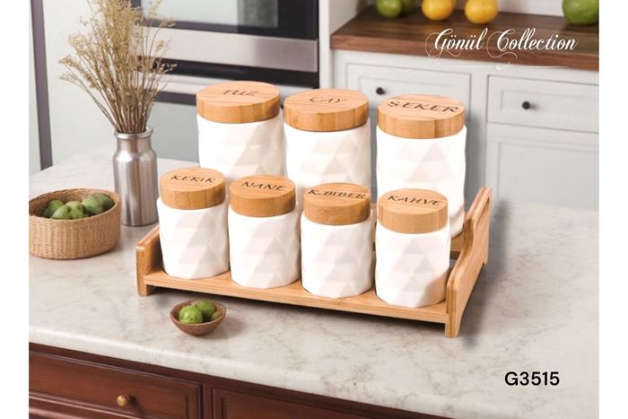 PORSELEN 8 PARÇA BAHARAT TAKIMI resmi