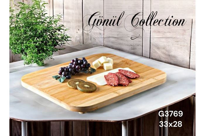 BAMBU SUNUM 33X28X1.5 CM resmi