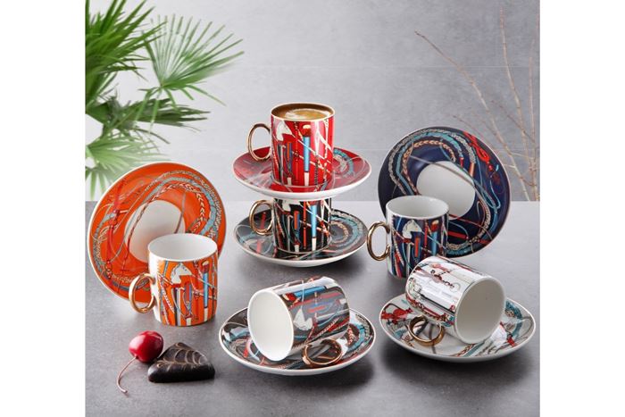 PORSELEN KAHVE TAKIMI resmi