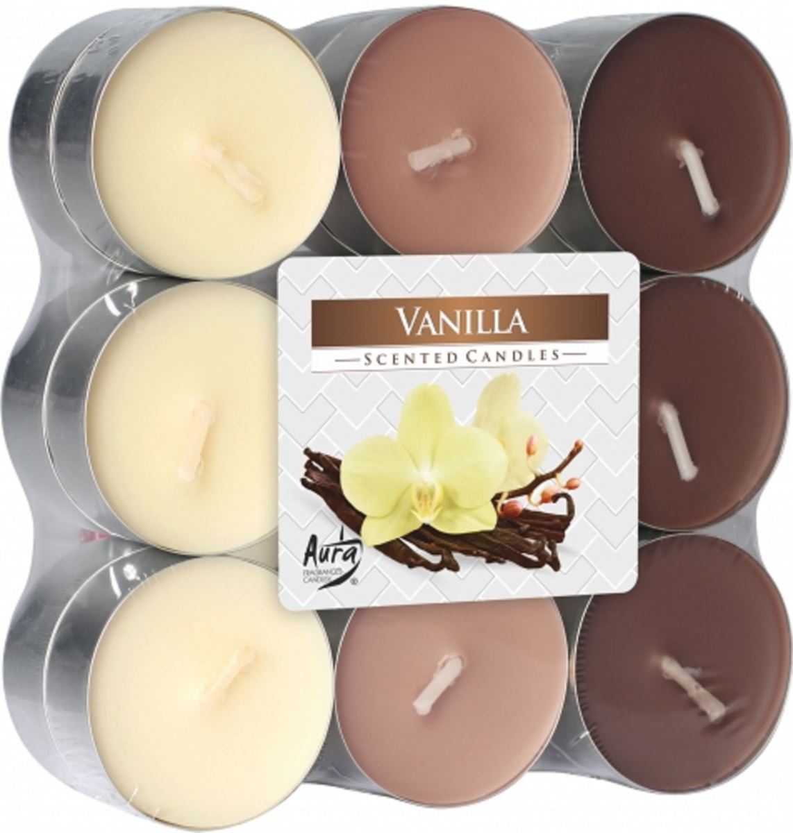 18Lİ KOKULU TEALIGHT MUM VANİLLA K:6 resmi