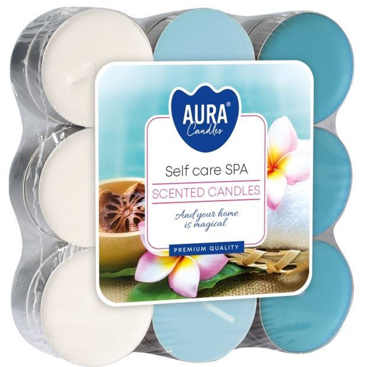 18Lİ KOKULU TEALIGHT MUM SELF CARE SPA K:6 resmi