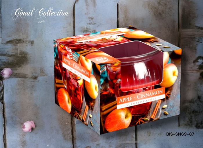 CAM BARDAK MUM APPLE-CINNAMON K:6 resmi