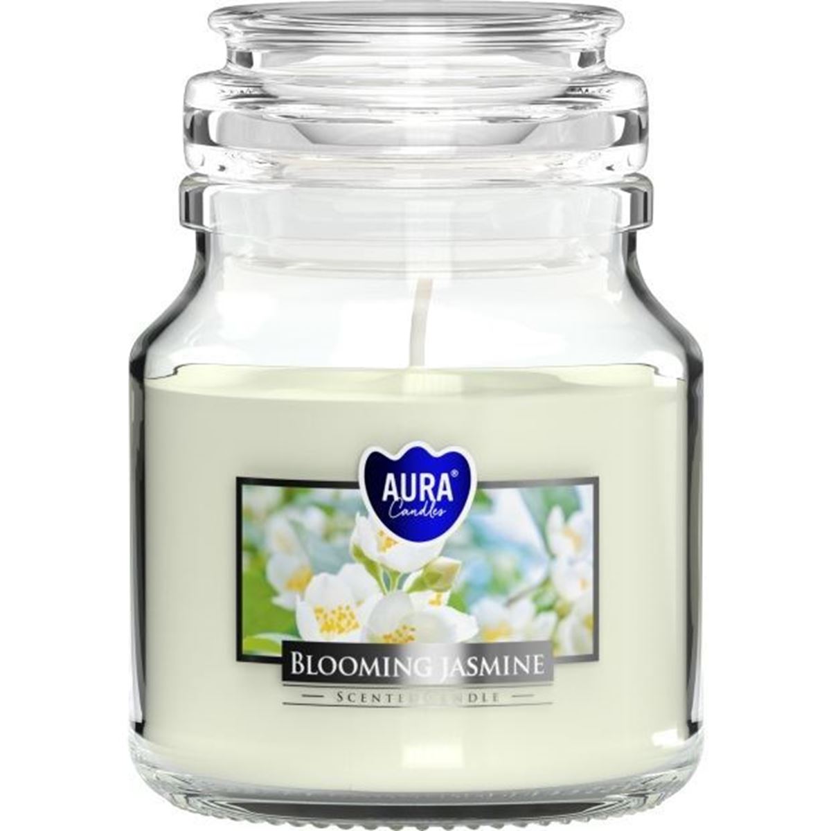 KAPAKLI KAVANOZ MUM BLOOMING JASMINE K:6 resmi