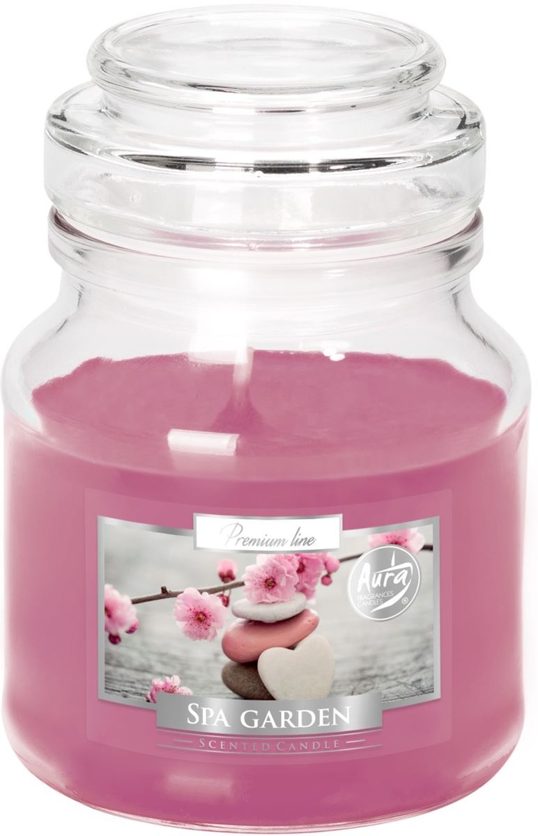 KAPAKLI KAVANOZ MUM SPA GARDEN  K:6 resmi