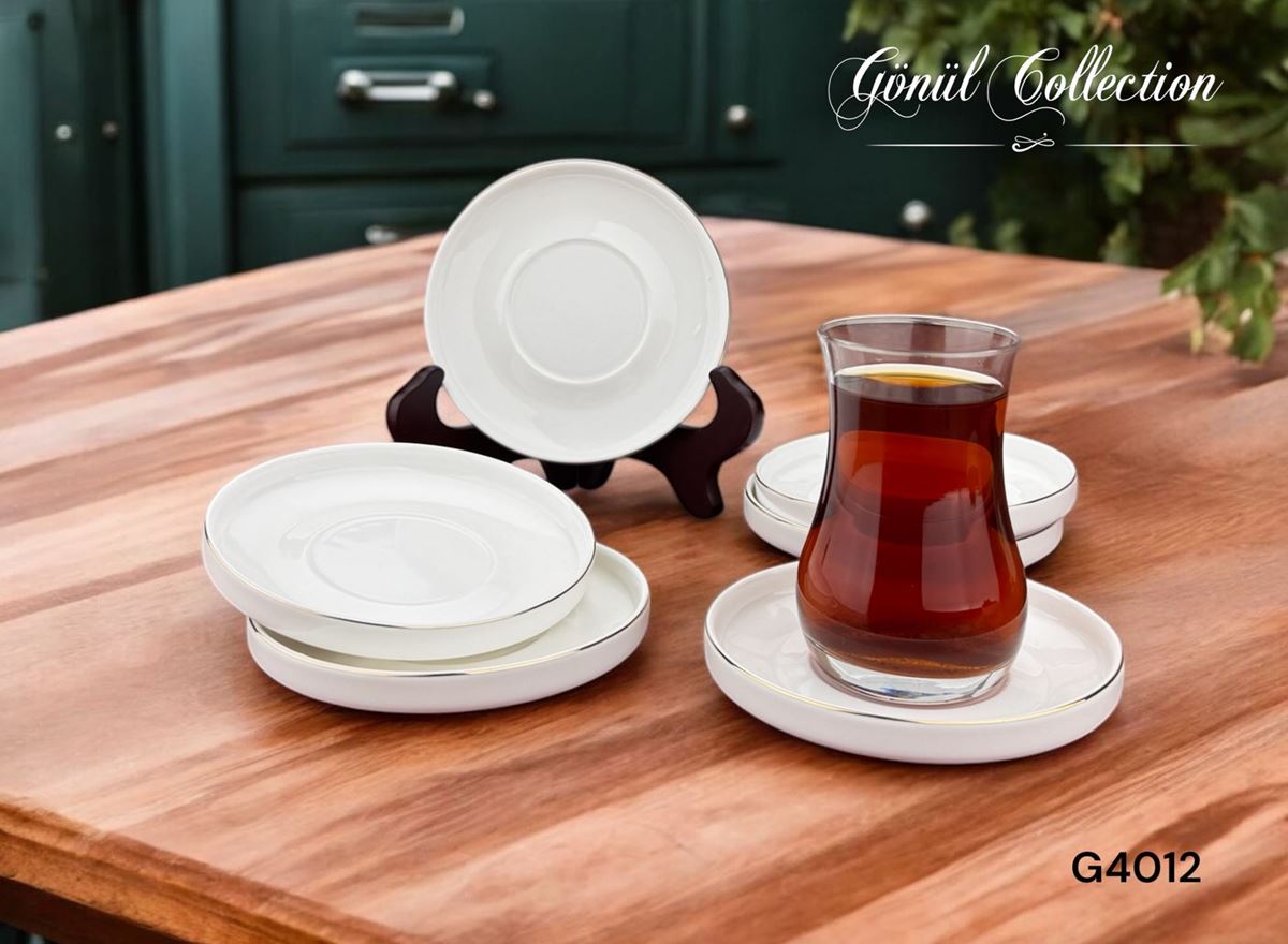 6LI ÇAY TABAĞI 11,2X1,8 CM resmi