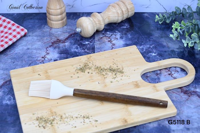 SİLİKON FIRÇA BEYAZ resmi