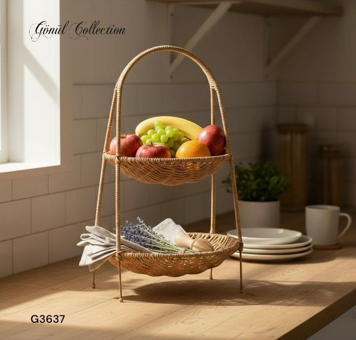 İKİ KATLI SEPET resmi