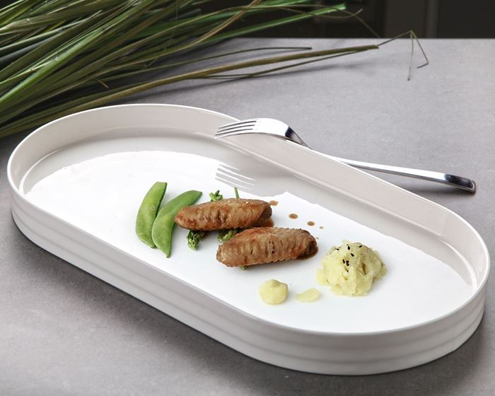 OVAL TABAK 36,3X19X2,9 CM K:16 resmi