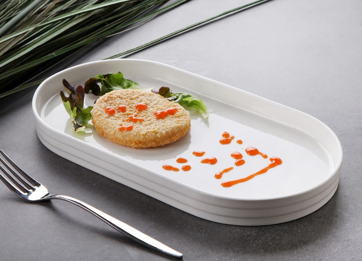 OVAL TABAK 32X17X2,7 CM K:18 resmi