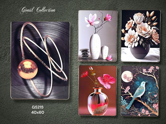 DEKORATİF RESİMLİ TABLO 40X60CM resmi