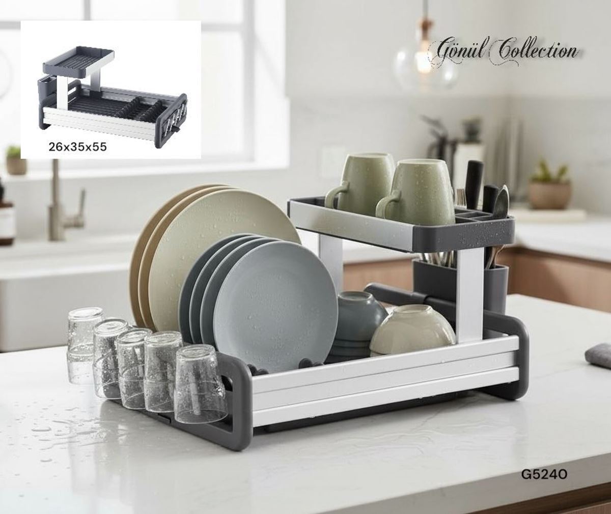 2 KATLI BULAŞIKLIK resmi