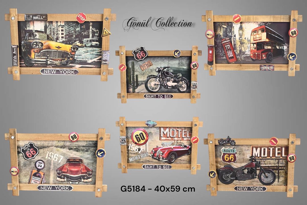 METAL DUVAR SÜSÜ resmi