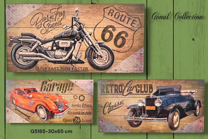 METAL DUVAR SÜSÜ K:12 resmi