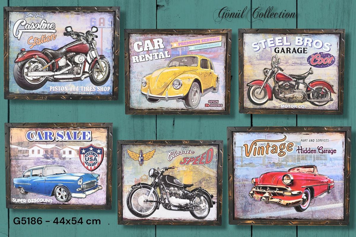 METAL DUVAR SÜSÜ resmi