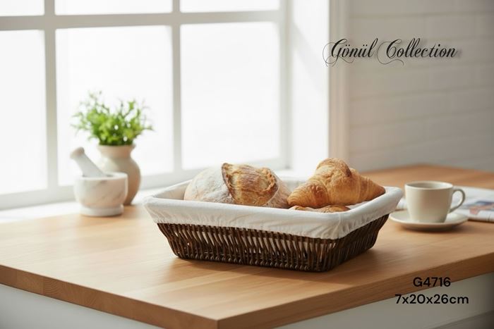 PLASTİK SEPET 26X20X7 resmi