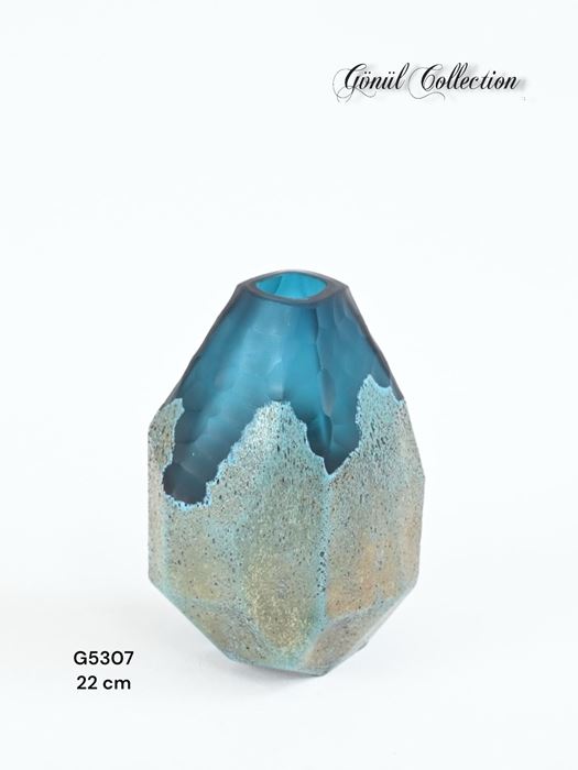 DEKORATİF CAM EŞYA 15X22 resmi