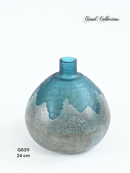 DEKORATİF CAM EŞYA 22X24 resmi