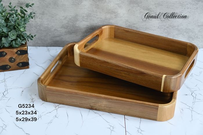 AKASYA 2Lİ TEPSİ resmi