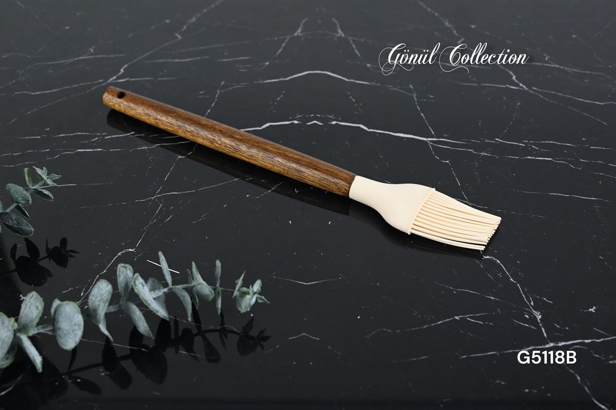 SİLİKON FIRÇA BEYAZ resmi