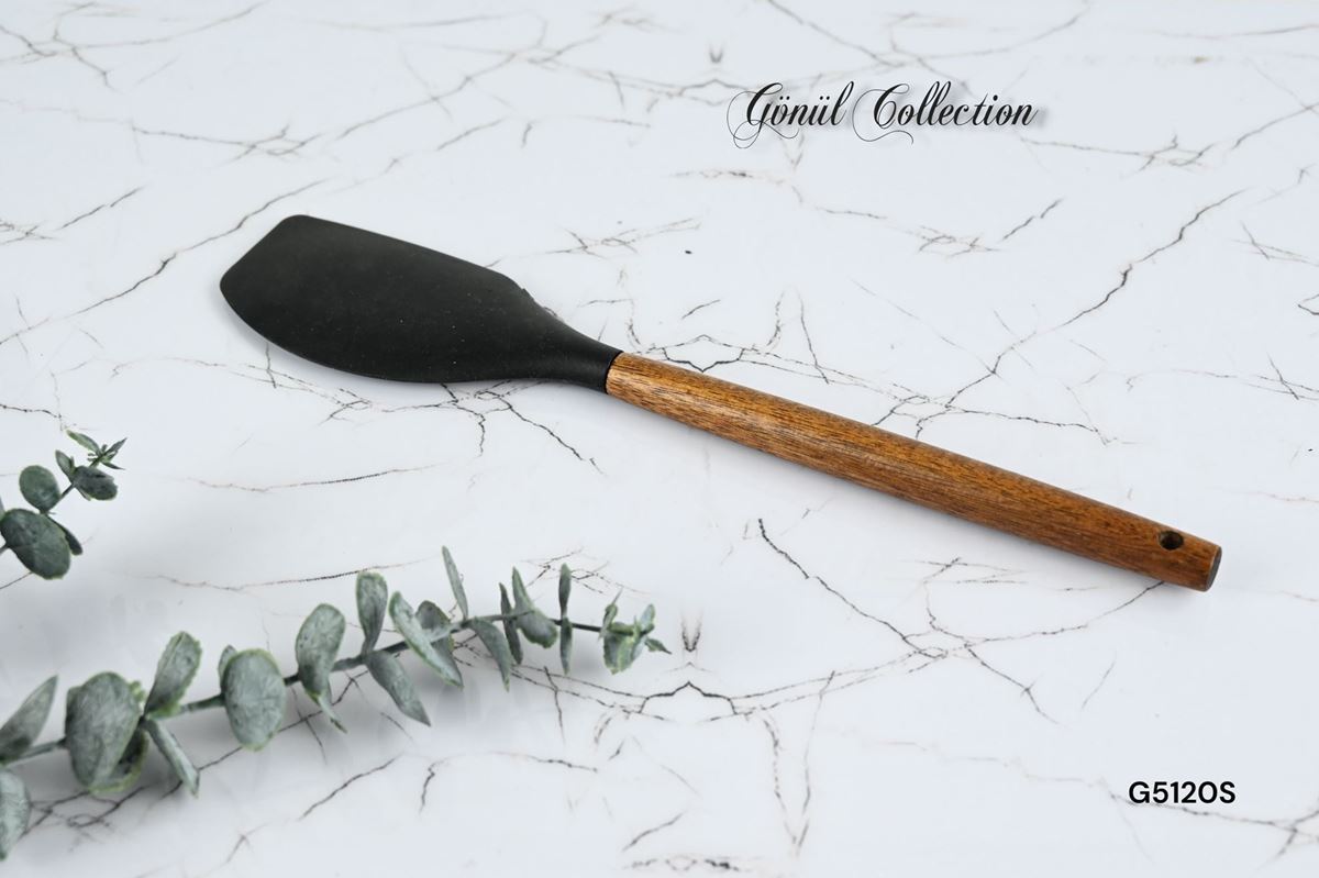 SİLİKON SPATULA SİYAH resmi