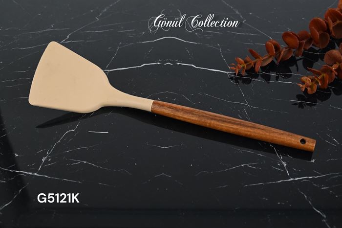 SİLİKON SPATULA KREM resmi