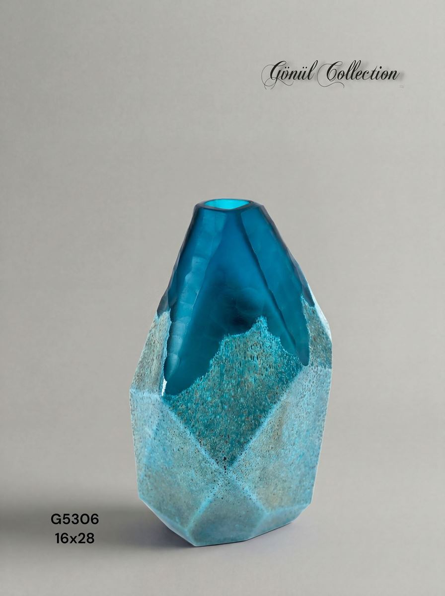 DEKORATİF CAM EŞYA 16X28 resmi