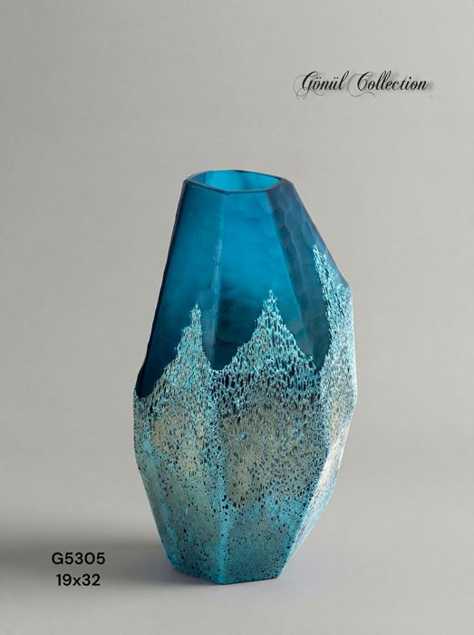 DEKORATİF CAM EŞYA 19X32 resmi