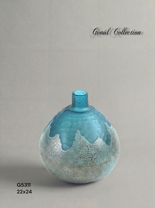 DEKORATİF CAM EŞYA 22X24 resmi