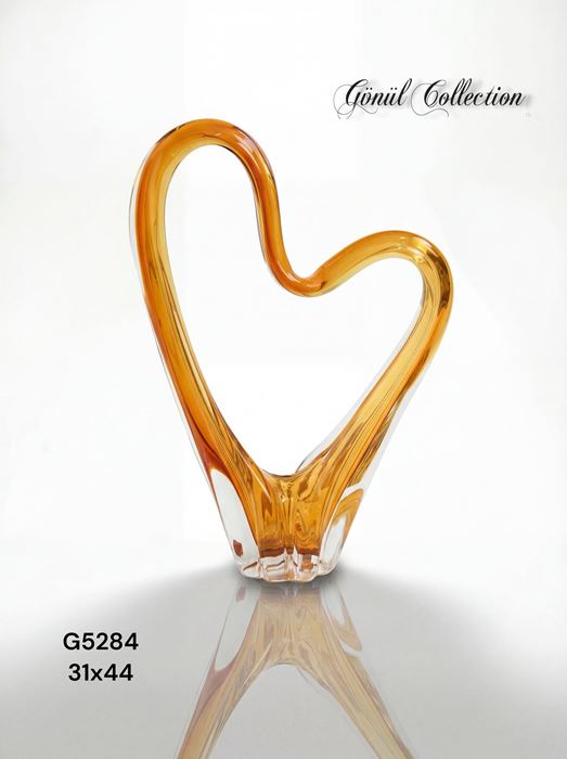 DEKORATİF CAM EŞYA 31X44CM resmi