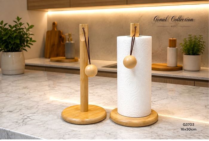 BAMBU HAVLU KAĞITLIK resmi